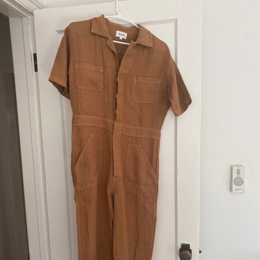 Mate the Mabel linen jumpsuit